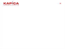 Tablet Screenshot of kapica.com